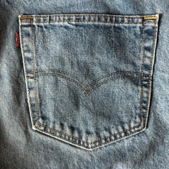 LEVI'S Men's Classic 505 Straight Leg Jeans - Size 40x30 - Picture 10 of 13